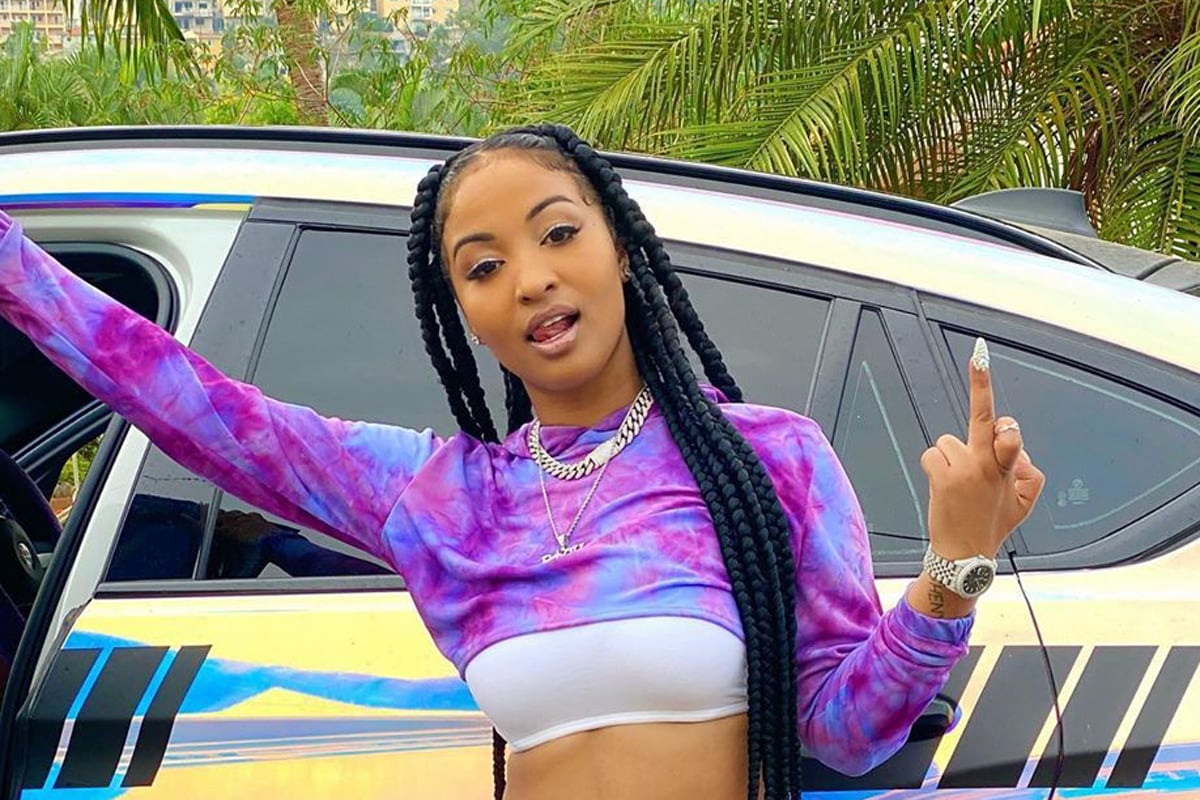 Dancehall diva Shenseea is back with more photo-shoot pics, this time servi...
