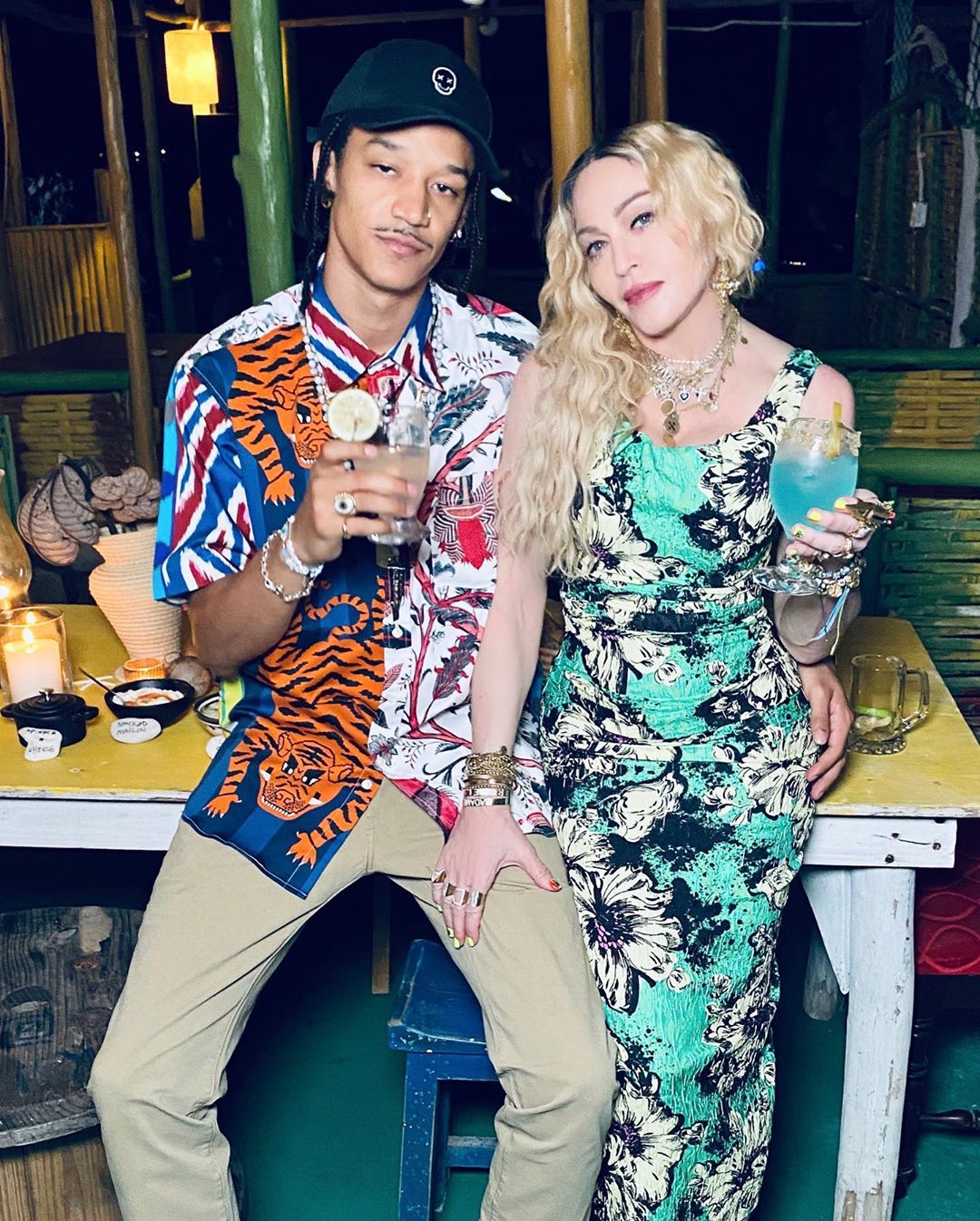 Jesse Royal Woos Madonna At Her 62nd Birthday Party In Jamaica