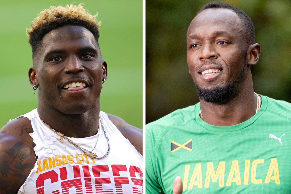 Tyreek Hill Usain Bolt