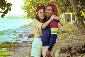 Cindy Breakspeare and Bob Marley