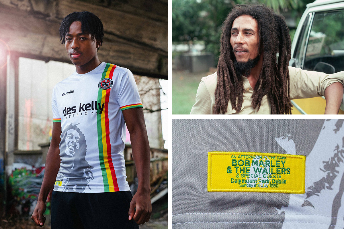 Bob Marley To Feature On Irish Club's Jersey