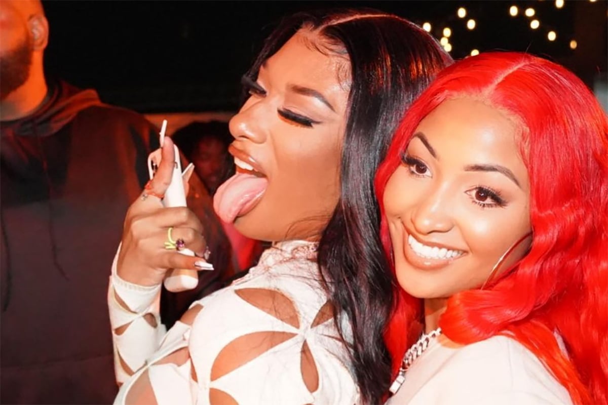 Shenseea, Megan Thee Stallion Tease Sexy Photos From Upcoming Collab.