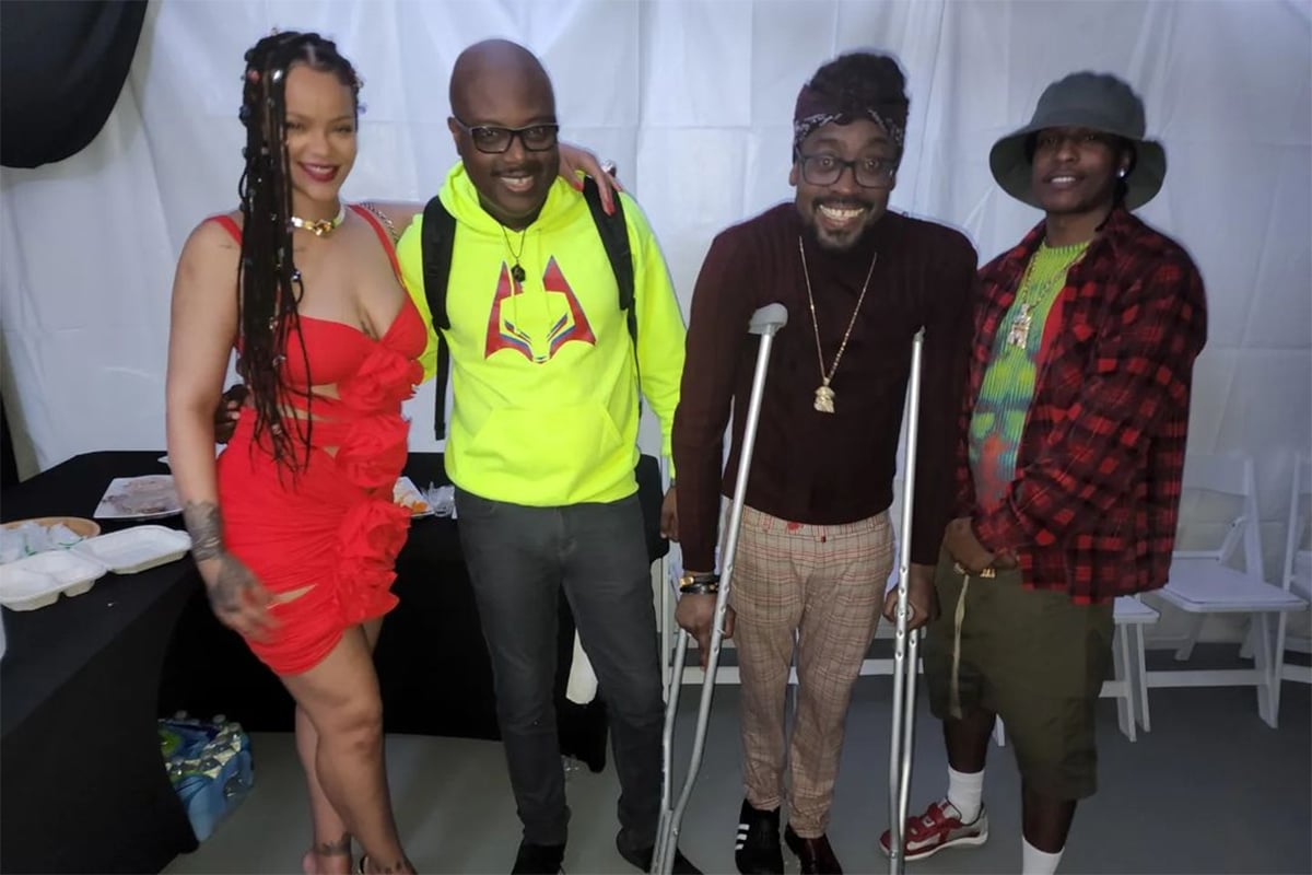 Beenie Man 'Vibes' With Rihanna, A$AP Rocky After Performing In Barbados  Despite Fractured Foot - DancehallMag