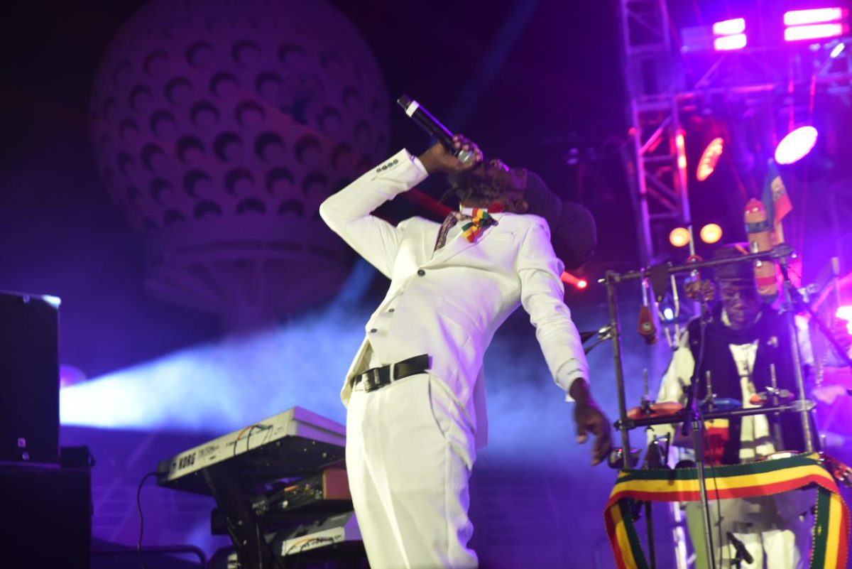 Sizzla at the 2022 Welcome To Jamaica Reggae Cruise (Photo: DancehallMag)