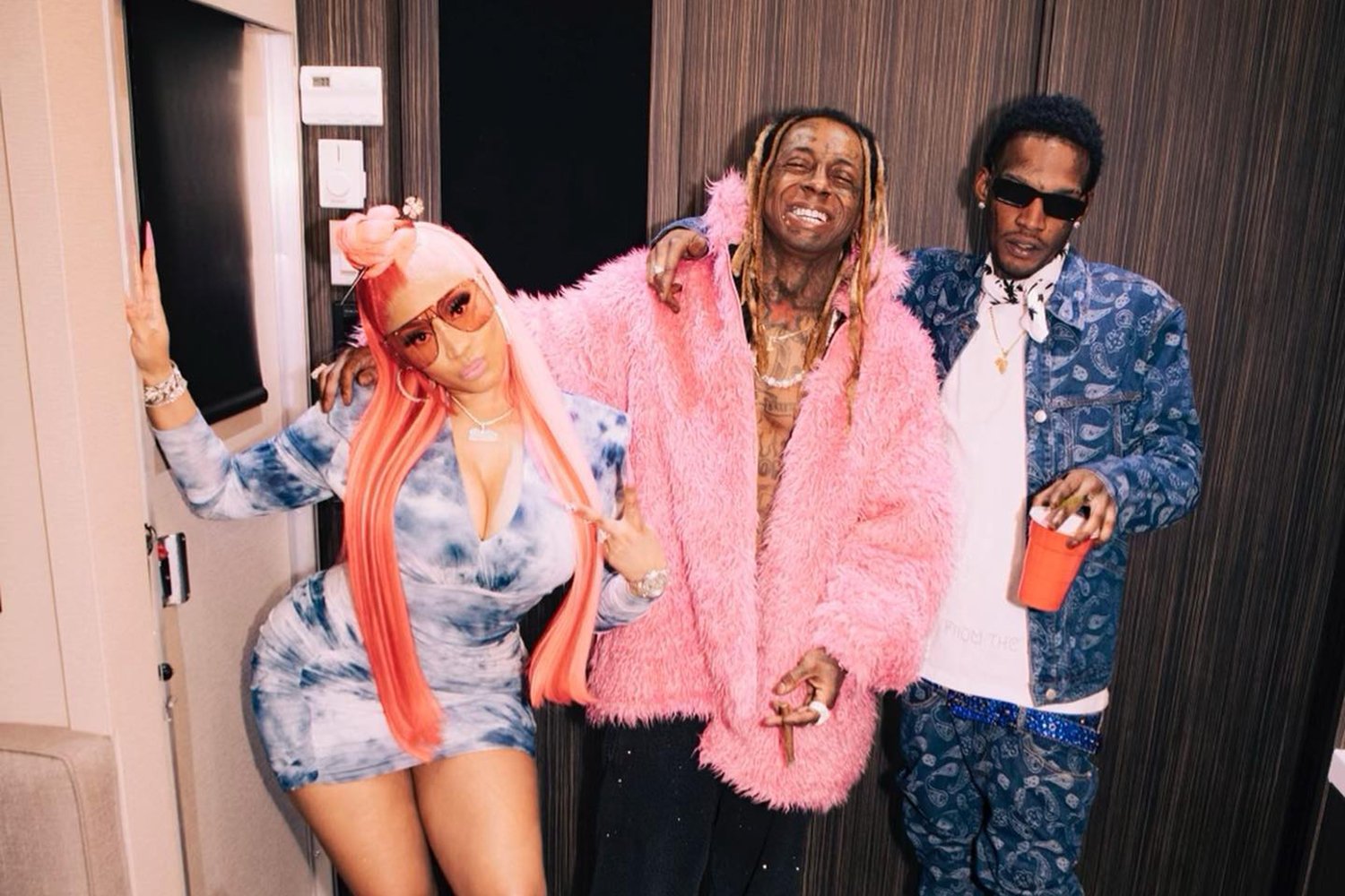 Skeng Joins Nicki Minaj, Lil Wayne Back Stage At Rolling Loud California -  DancehallMag