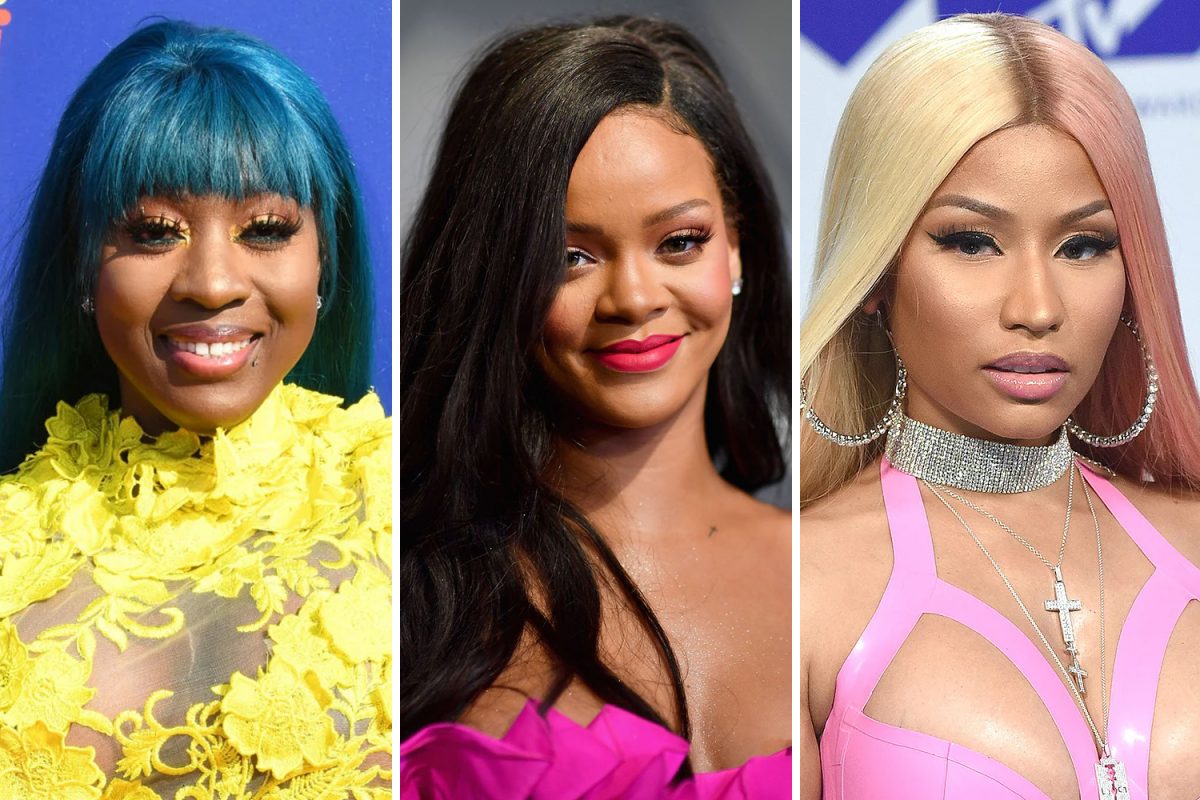 Spice, Rihanna, Nicki Minaj