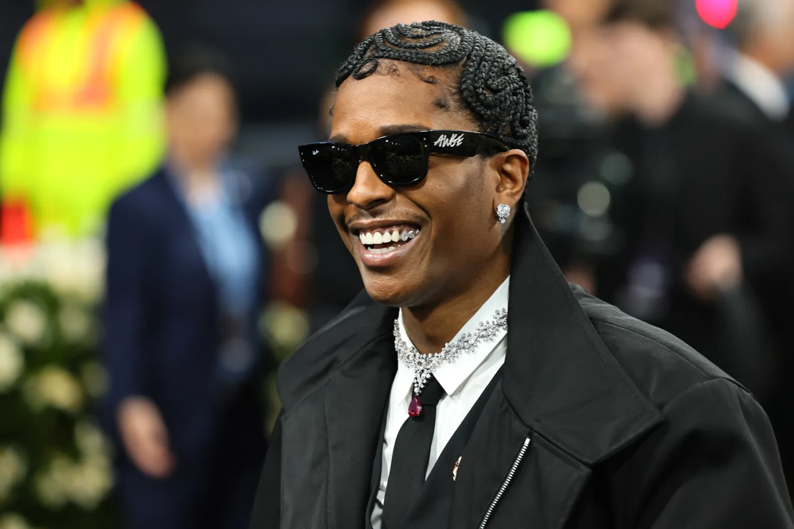 A$AP Rocky Stopped His LA Show to Shout Out Son Riot in the Crowd