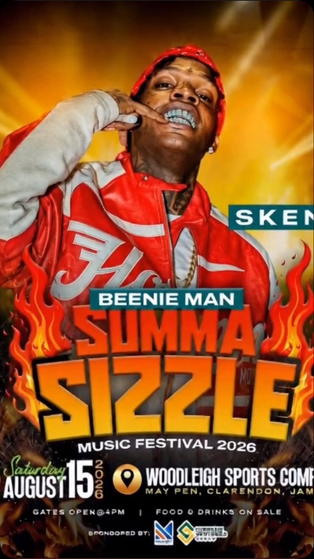 Skeng, Ashanti, Capleton & Spragga Benz Join Beenie Man’s Summa Sizzle Fest 2026