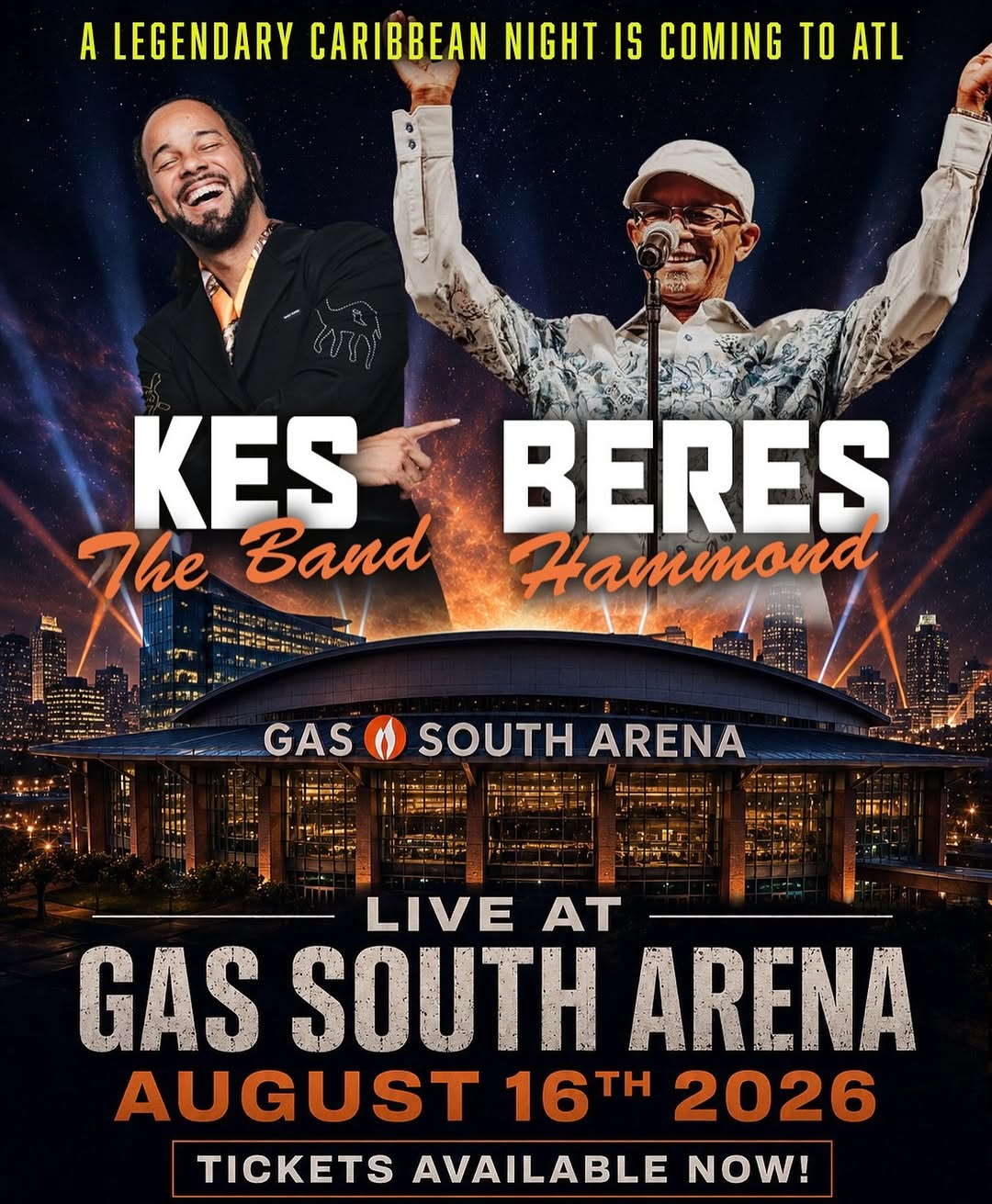Beres Hammond Is Bringing “A Night of Caribbean Joy” to Atlanta This August